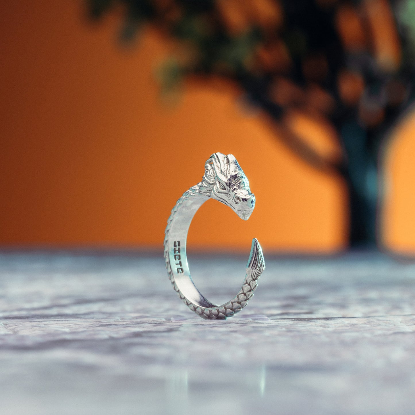 Dragon Ring – Sculpted in .925 Sterling Silver