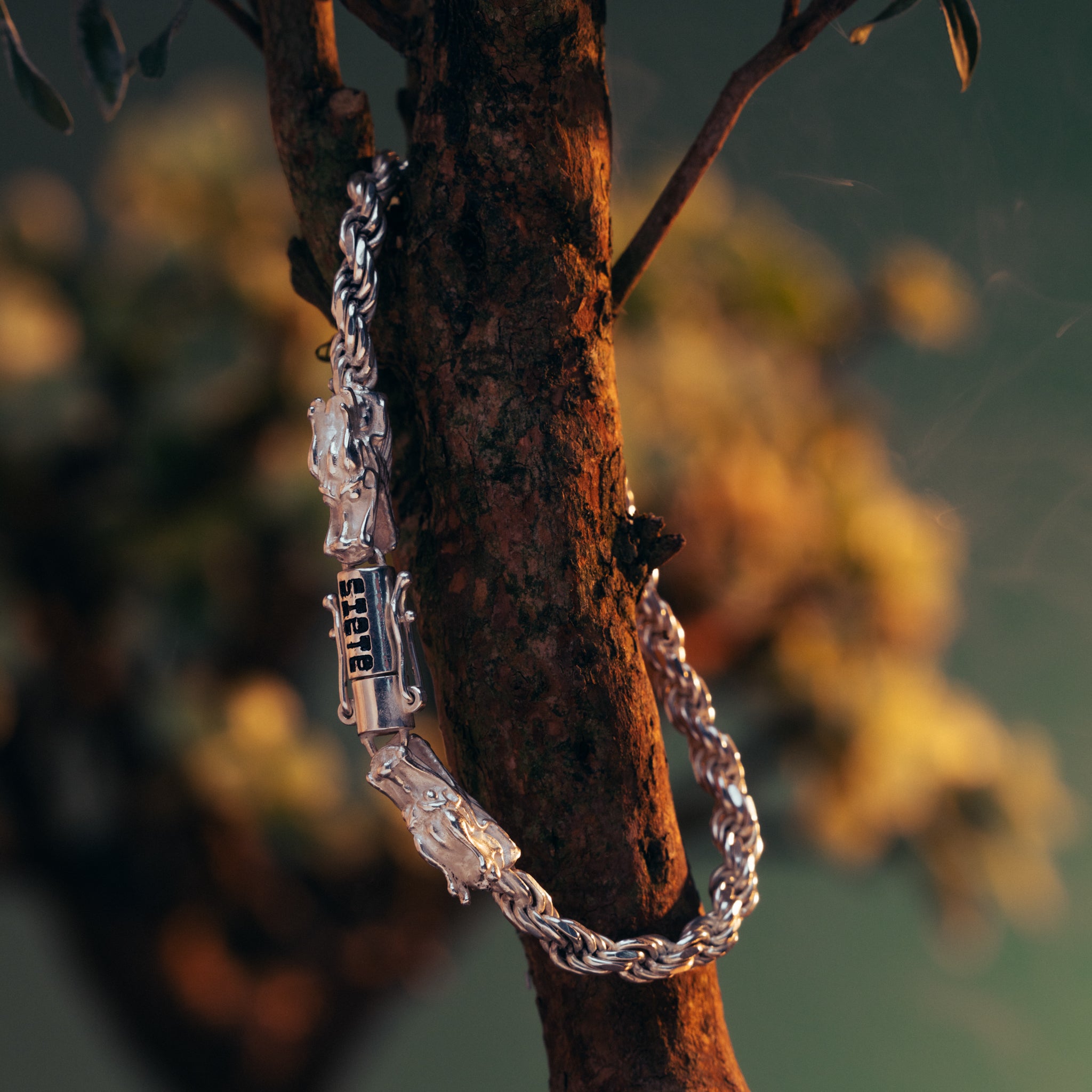 Dragon Head Rope Chain Bracelet