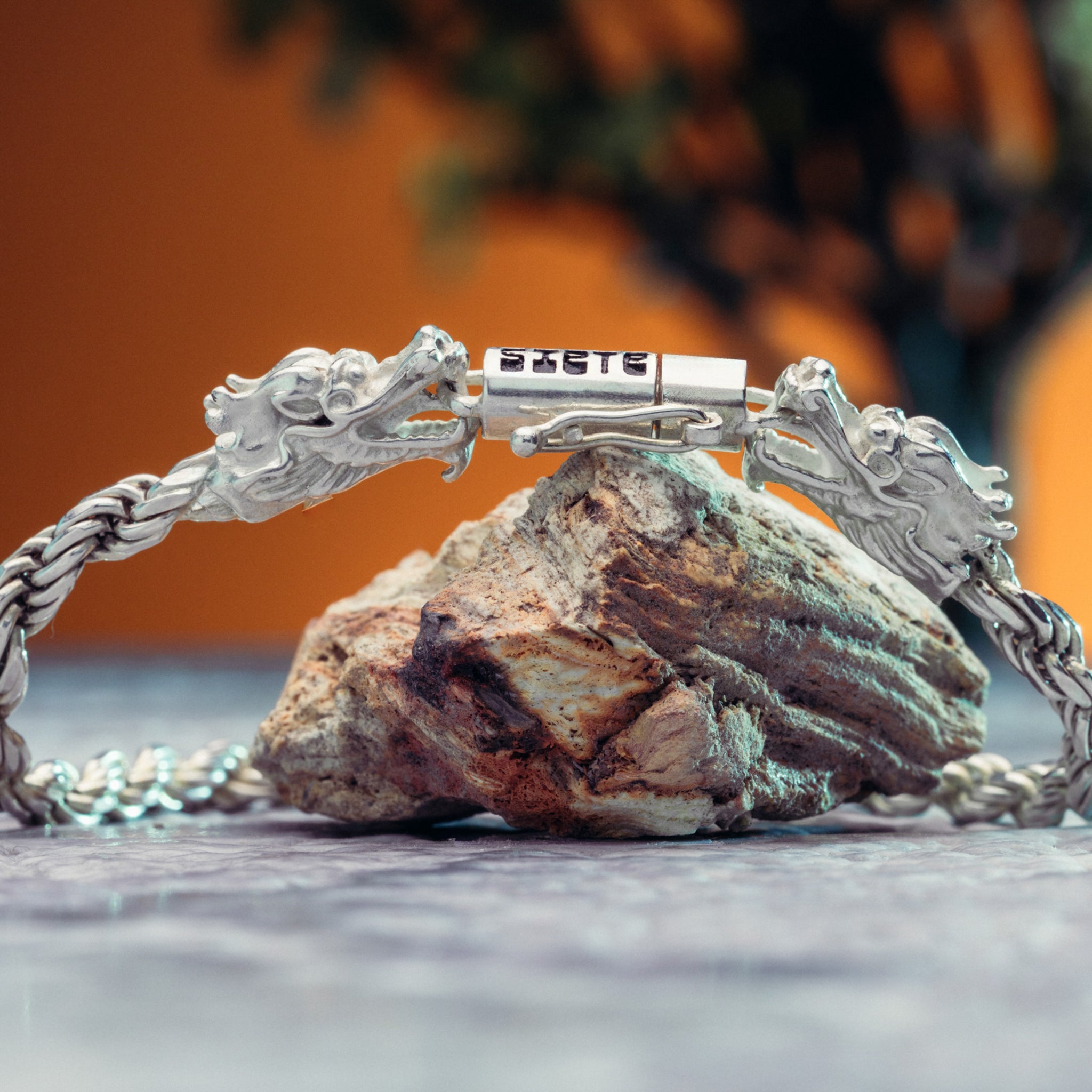 Dragon Head Rope Chain Bracelet