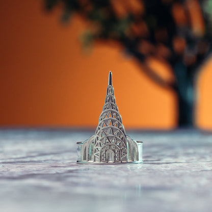 CROWN OF THE CITY – Sterling Silver Chrysler Building Ring
