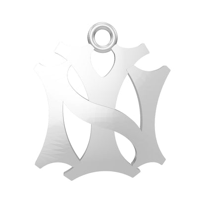 NY Pendant – .925 Sterling Silver